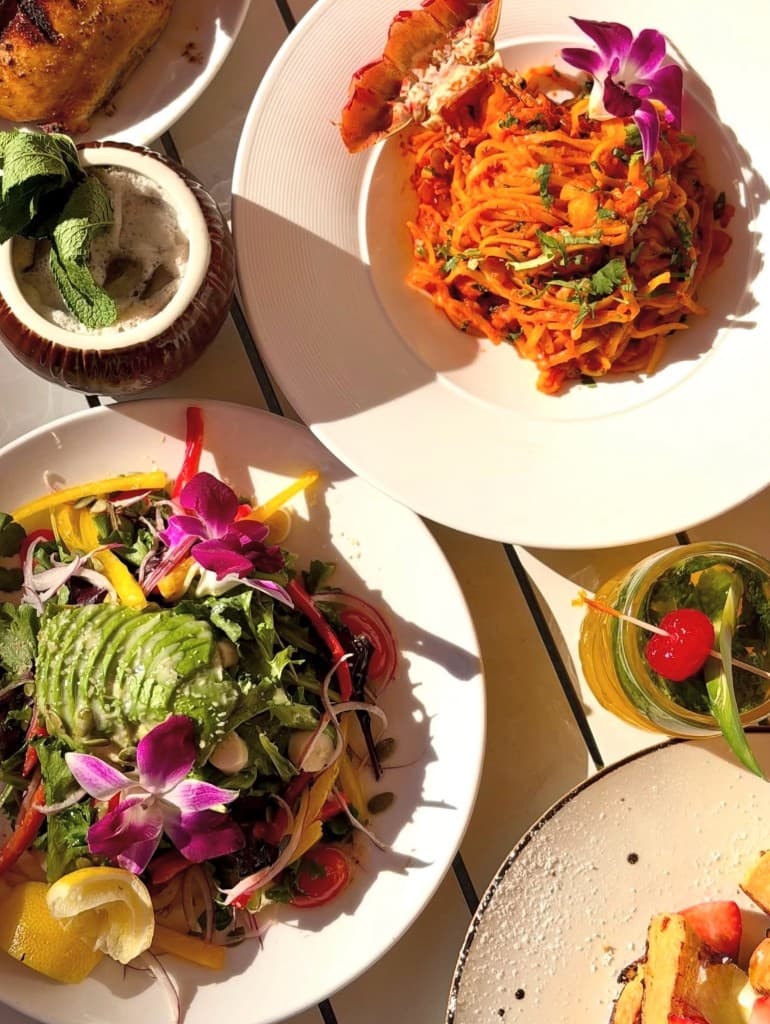 Carnaval menu at Carnaval Rooftop