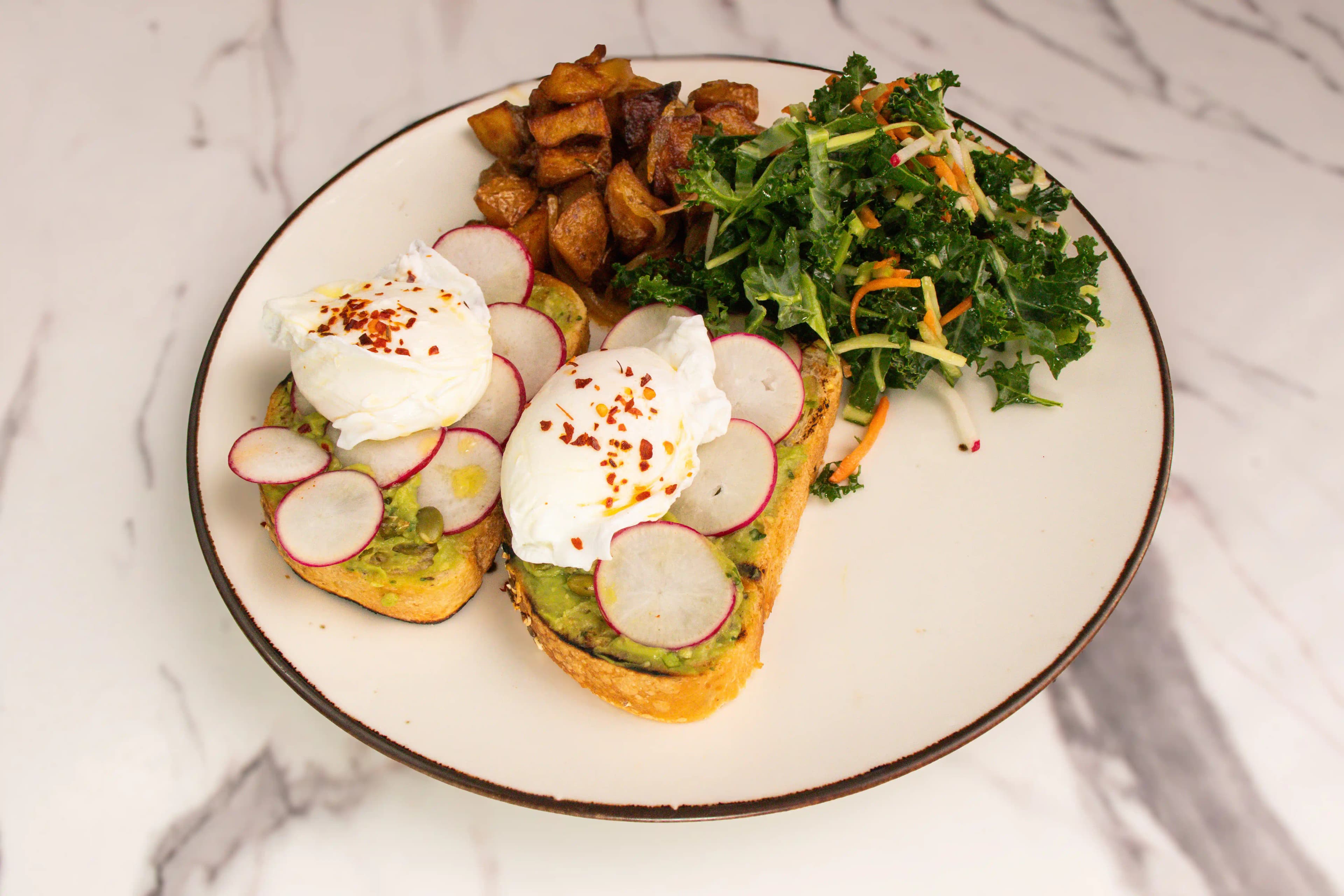 Sunny rooftop brunch vibes