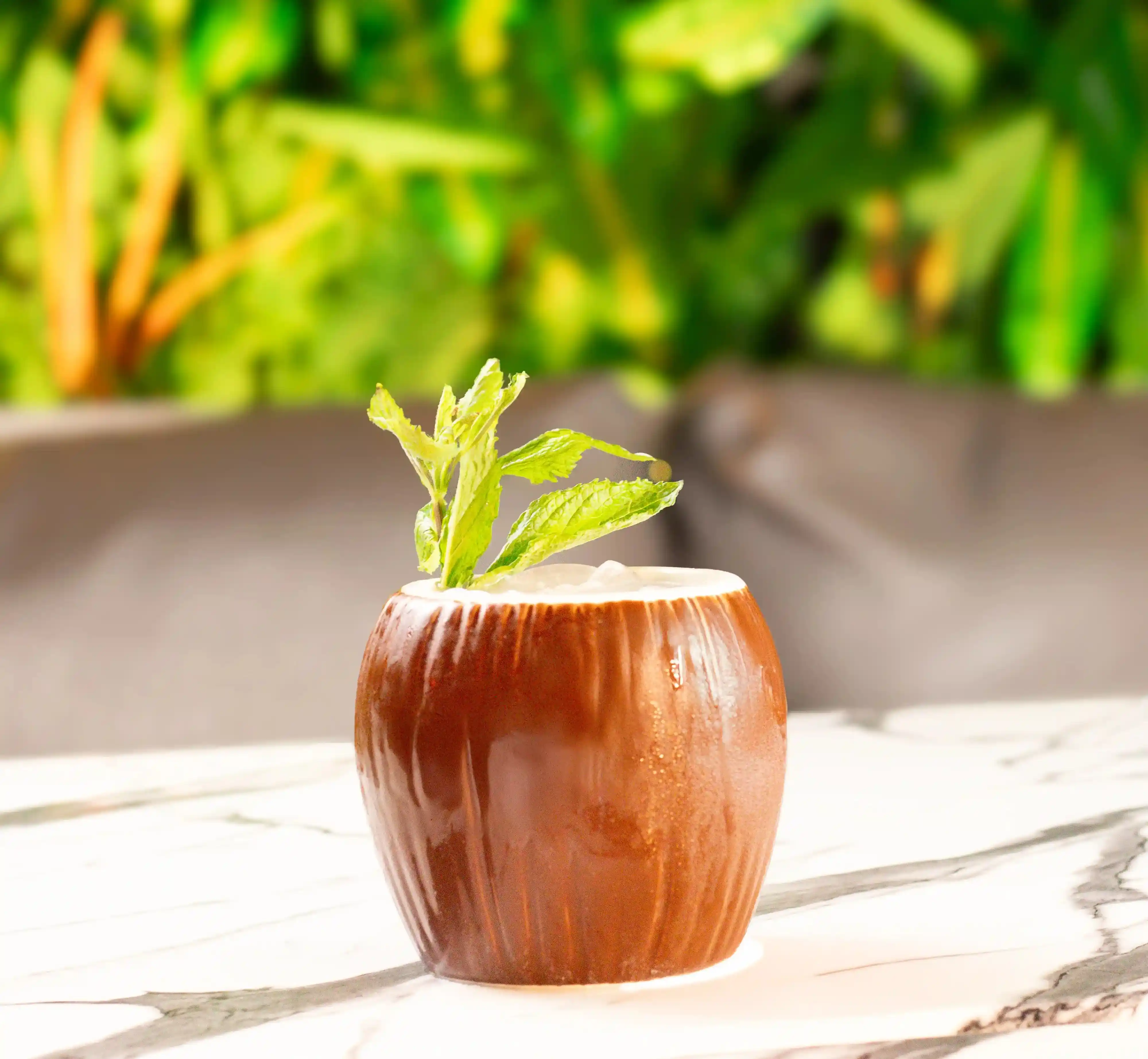 Handcrafted cocktail at the bar