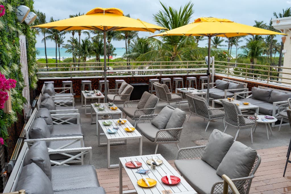 Rooftop views at Carnaval on Ocean Drive